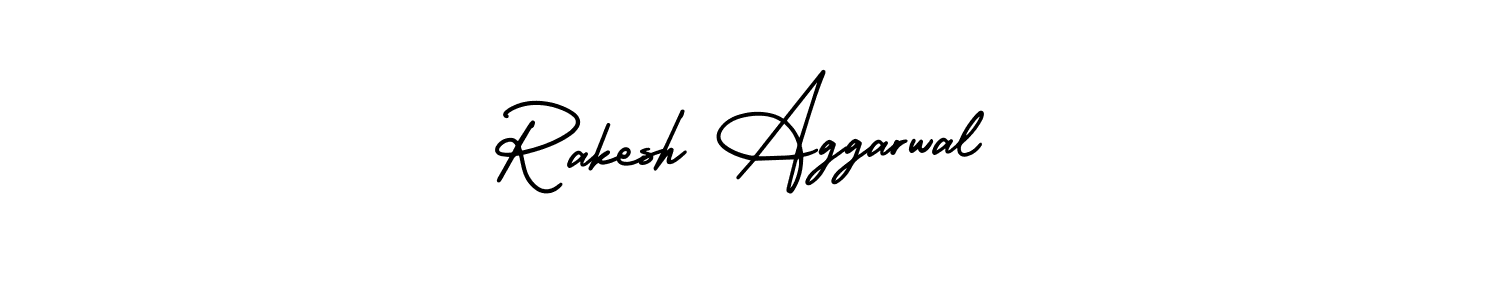 Create a beautiful signature design for name Rakesh Aggarwal. With this signature (AmerikaSignatureDemo-Regular) fonts, you can make a handwritten signature for free. Rakesh Aggarwal signature style 3 images and pictures png