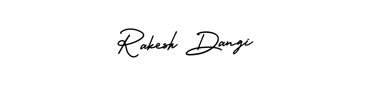 Make a short Rakesh Dangi signature style. Manage your documents anywhere anytime using AmerikaSignatureDemo-Regular. Create and add eSignatures, submit forms, share and send files easily. Rakesh Dangi signature style 3 images and pictures png