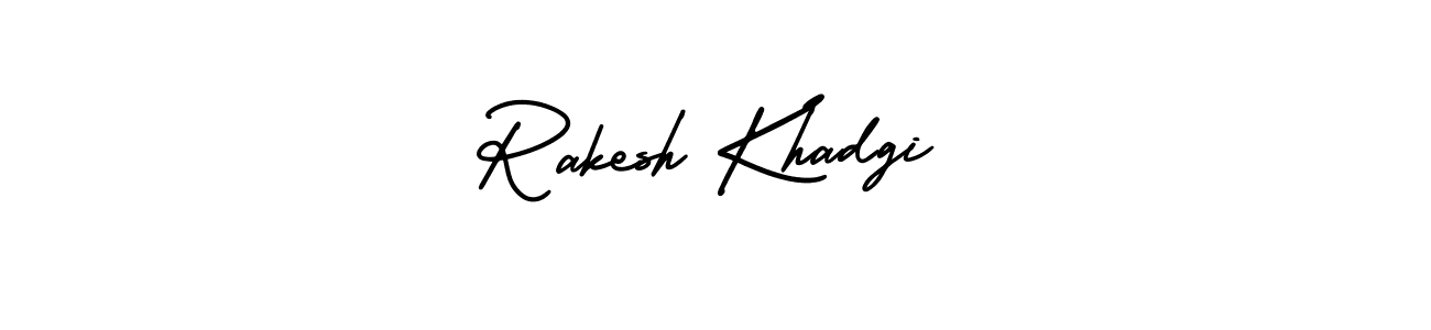 Make a beautiful signature design for name Rakesh Khadgi. Use this online signature maker to create a handwritten signature for free. Rakesh Khadgi signature style 3 images and pictures png