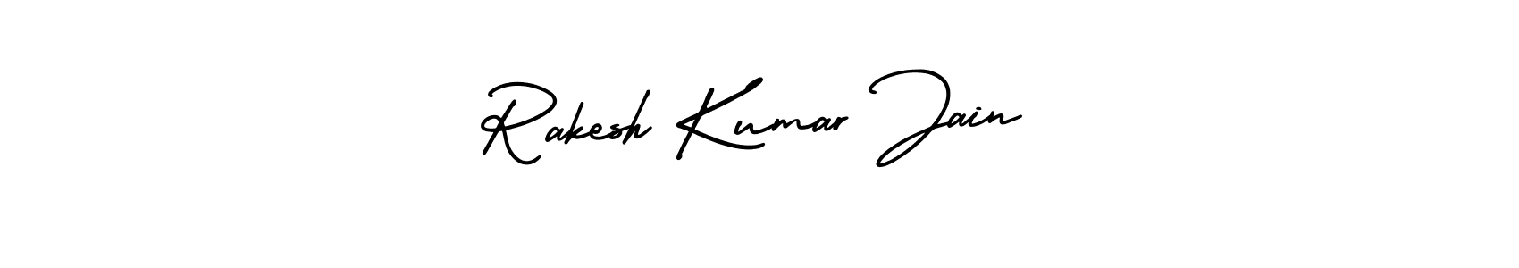 Make a beautiful signature design for name Rakesh Kumar Jain. Use this online signature maker to create a handwritten signature for free. Rakesh Kumar Jain signature style 3 images and pictures png