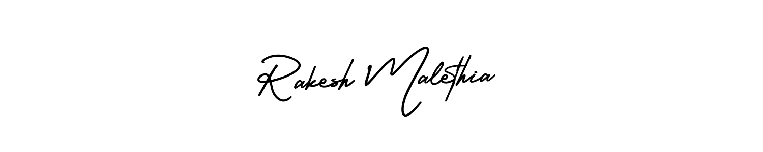 Once you've used our free online signature maker to create your best signature AmerikaSignatureDemo-Regular style, it's time to enjoy all of the benefits that Rakesh Malethia name signing documents. Rakesh Malethia signature style 3 images and pictures png