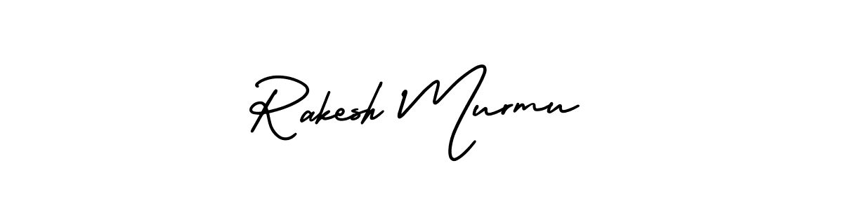 Rakesh Murmu stylish signature style. Best Handwritten Sign (AmerikaSignatureDemo-Regular) for my name. Handwritten Signature Collection Ideas for my name Rakesh Murmu. Rakesh Murmu signature style 3 images and pictures png