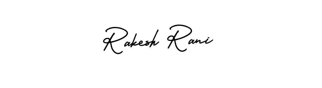 How to make Rakesh Rani signature? AmerikaSignatureDemo-Regular is a professional autograph style. Create handwritten signature for Rakesh Rani name. Rakesh Rani signature style 3 images and pictures png