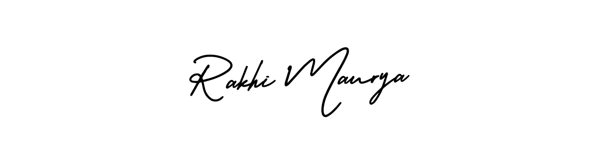 You can use this online signature creator to create a handwritten signature for the name Rakhi Maurya. This is the best online autograph maker. Rakhi Maurya signature style 3 images and pictures png