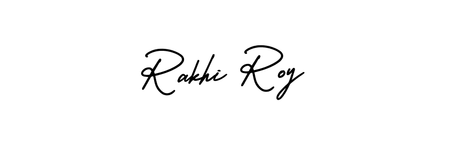 You can use this online signature creator to create a handwritten signature for the name Rakhi Roy. This is the best online autograph maker. Rakhi Roy signature style 3 images and pictures png