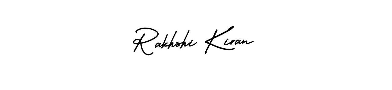 Use a signature maker to create a handwritten signature online. With this signature software, you can design (AmerikaSignatureDemo-Regular) your own signature for name Rakhshi Kiran. Rakhshi Kiran signature style 3 images and pictures png