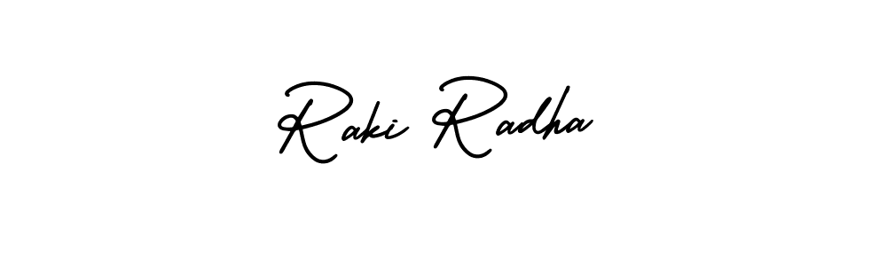 How to Draw Raki Radha signature style? AmerikaSignatureDemo-Regular is a latest design signature styles for name Raki Radha. Raki Radha signature style 3 images and pictures png