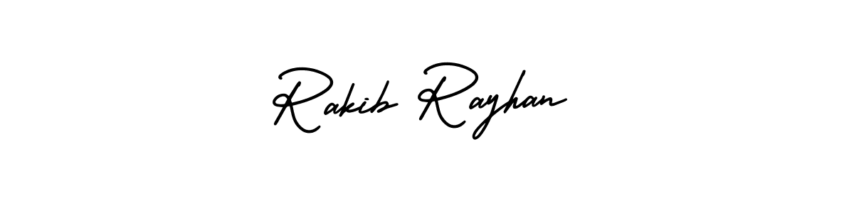 Also we have Rakib Rayhan name is the best signature style. Create professional handwritten signature collection using AmerikaSignatureDemo-Regular autograph style. Rakib Rayhan signature style 3 images and pictures png