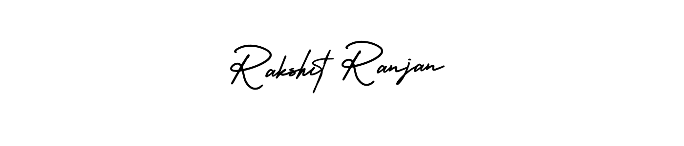 AmerikaSignatureDemo-Regular is a professional signature style that is perfect for those who want to add a touch of class to their signature. It is also a great choice for those who want to make their signature more unique. Get Rakshit Ranjan name to fancy signature for free. Rakshit Ranjan signature style 3 images and pictures png