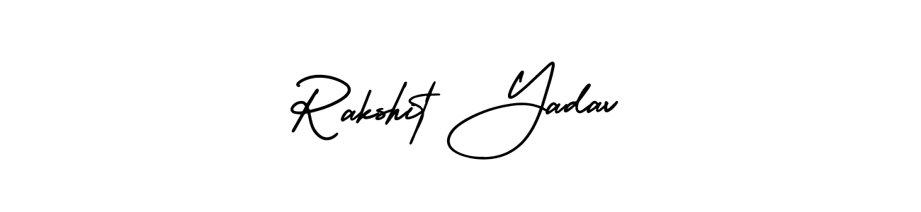 Make a beautiful signature design for name Rakshit Yadav. Use this online signature maker to create a handwritten signature for free. Rakshit Yadav signature style 3 images and pictures png