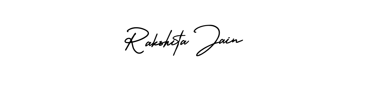 Similarly AmerikaSignatureDemo-Regular is the best handwritten signature design. Signature creator online .You can use it as an online autograph creator for name Rakshita Jain. Rakshita Jain signature style 3 images and pictures png