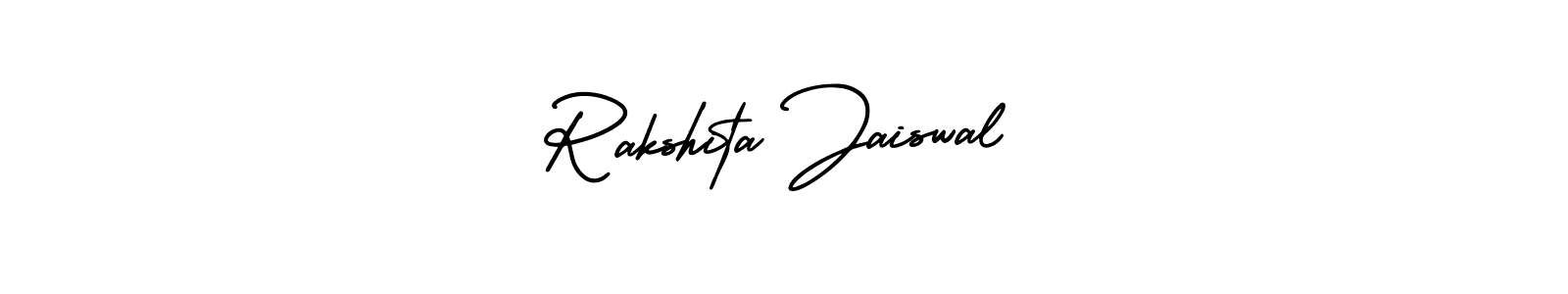 Make a beautiful signature design for name Rakshita Jaiswal. With this signature (AmerikaSignatureDemo-Regular) style, you can create a handwritten signature for free. Rakshita Jaiswal signature style 3 images and pictures png