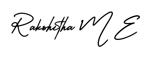 Also You can easily find your signature by using the search form. We will create Rakshitha M E name handwritten signature images for you free of cost using AmerikaSignatureDemo-Regular sign style. Rakshitha M E signature style 3 images and pictures png