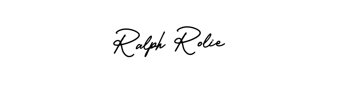 Similarly AmerikaSignatureDemo-Regular is the best handwritten signature design. Signature creator online .You can use it as an online autograph creator for name Ralph Rolie. Ralph Rolie signature style 3 images and pictures png