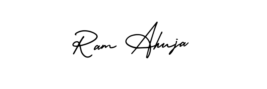 Once you've used our free online signature maker to create your best signature AmerikaSignatureDemo-Regular style, it's time to enjoy all of the benefits that Ram Ahuja name signing documents. Ram Ahuja signature style 3 images and pictures png