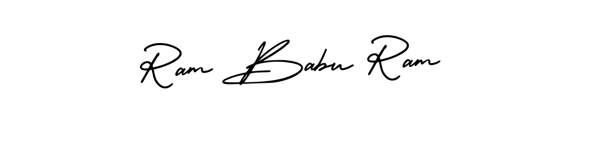 Create a beautiful signature design for name Ram Babu Ram. With this signature (AmerikaSignatureDemo-Regular) fonts, you can make a handwritten signature for free. Ram Babu Ram signature style 3 images and pictures png