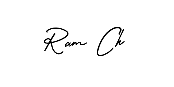 Also You can easily find your signature by using the search form. We will create Ram Ch name handwritten signature images for you free of cost using AmerikaSignatureDemo-Regular sign style. Ram Ch signature style 3 images and pictures png