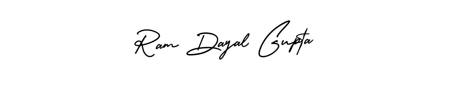 Use a signature maker to create a handwritten signature online. With this signature software, you can design (AmerikaSignatureDemo-Regular) your own signature for name Ram Dayal Gupta. Ram Dayal Gupta signature style 3 images and pictures png