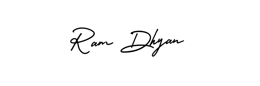 Also we have Ram Dhyan name is the best signature style. Create professional handwritten signature collection using AmerikaSignatureDemo-Regular autograph style. Ram Dhyan signature style 3 images and pictures png