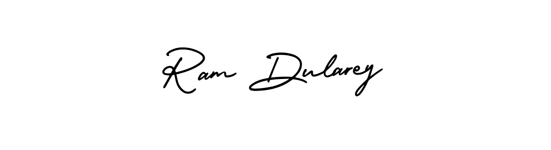 Ram Dularey stylish signature style. Best Handwritten Sign (AmerikaSignatureDemo-Regular) for my name. Handwritten Signature Collection Ideas for my name Ram Dularey. Ram Dularey signature style 3 images and pictures png