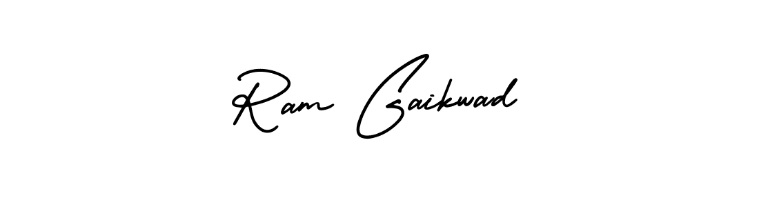 Also we have Ram Gaikwad name is the best signature style. Create professional handwritten signature collection using AmerikaSignatureDemo-Regular autograph style. Ram Gaikwad signature style 3 images and pictures png