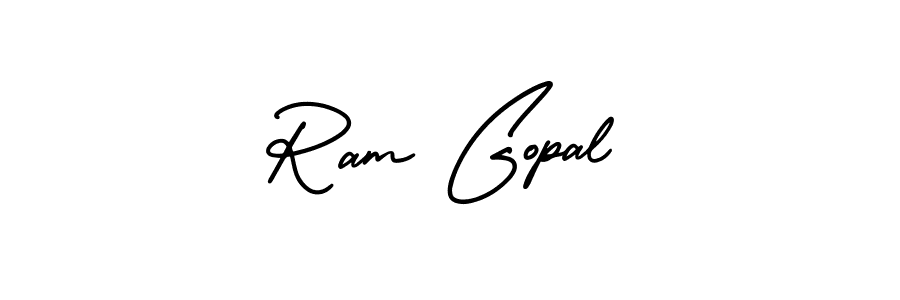 Ram Gopal stylish signature style. Best Handwritten Sign (AmerikaSignatureDemo-Regular) for my name. Handwritten Signature Collection Ideas for my name Ram Gopal. Ram Gopal signature style 3 images and pictures png