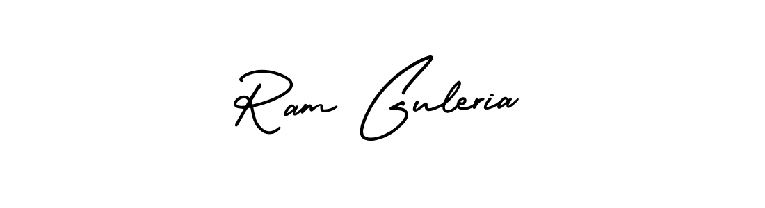 Use a signature maker to create a handwritten signature online. With this signature software, you can design (AmerikaSignatureDemo-Regular) your own signature for name Ram Guleria. Ram Guleria signature style 3 images and pictures png