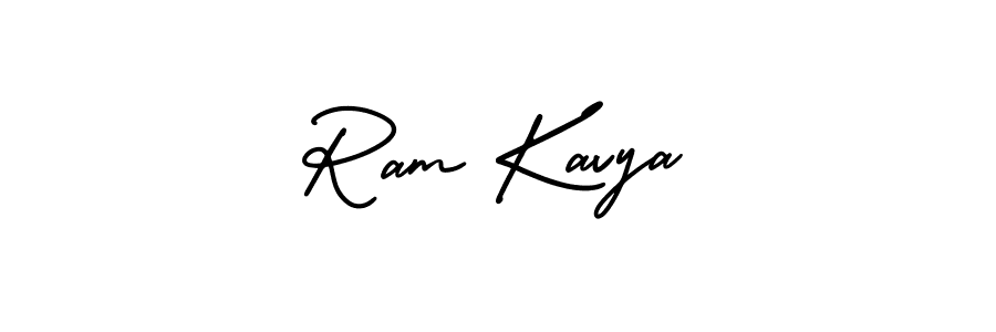 How to Draw Ram Kavya signature style? AmerikaSignatureDemo-Regular is a latest design signature styles for name Ram Kavya. Ram Kavya signature style 3 images and pictures png
