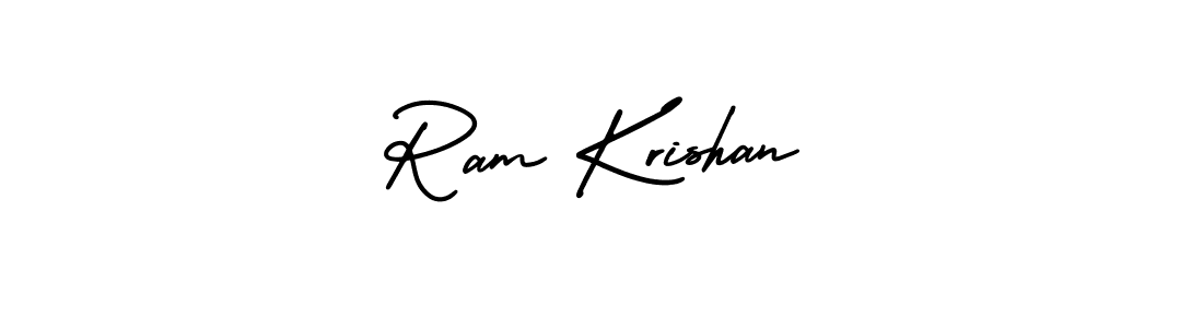 Design your own signature with our free online signature maker. With this signature software, you can create a handwritten (AmerikaSignatureDemo-Regular) signature for name Ram Krishan. Ram Krishan signature style 3 images and pictures png