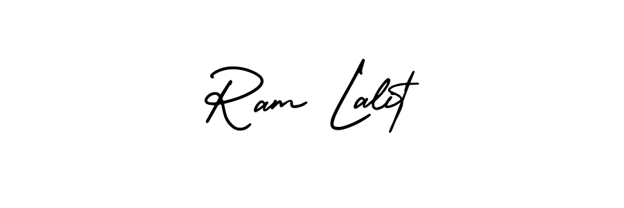 Check out images of Autograph of Ram Lalit name. Actor Ram Lalit Signature Style. AmerikaSignatureDemo-Regular is a professional sign style online. Ram Lalit signature style 3 images and pictures png