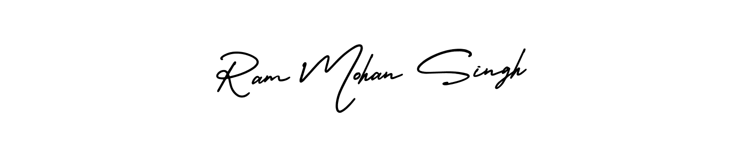 You can use this online signature creator to create a handwritten signature for the name Ram Mohan Singh. This is the best online autograph maker. Ram Mohan Singh signature style 3 images and pictures png