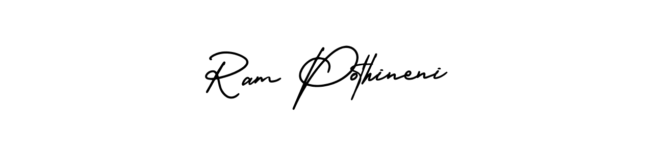 AmerikaSignatureDemo-Regular is a professional signature style that is perfect for those who want to add a touch of class to their signature. It is also a great choice for those who want to make their signature more unique. Get Ram Pothineni name to fancy signature for free. Ram Pothineni signature style 3 images and pictures png