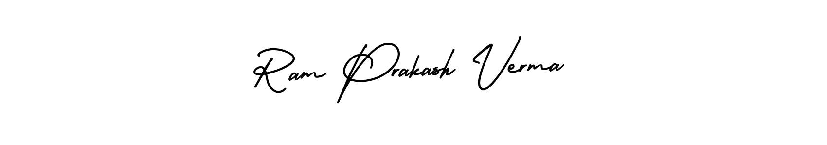 It looks lik you need a new signature style for name Ram Prakash Verma. Design unique handwritten (AmerikaSignatureDemo-Regular) signature with our free signature maker in just a few clicks. Ram Prakash Verma signature style 3 images and pictures png