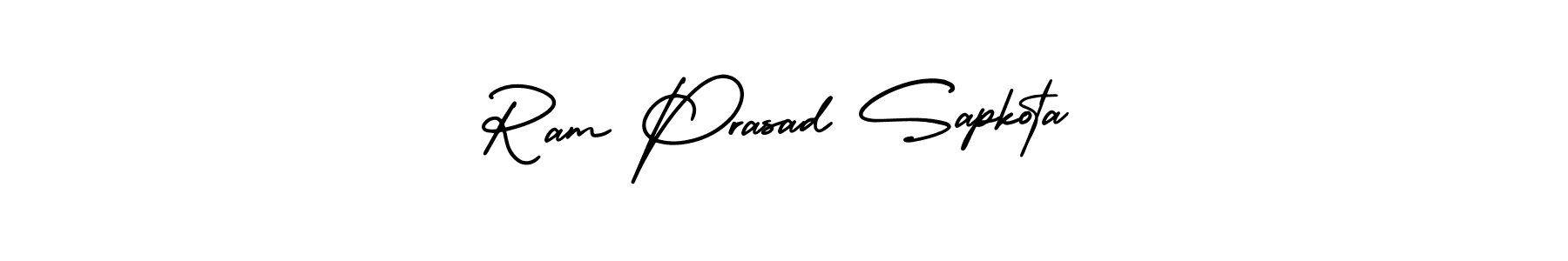 Similarly AmerikaSignatureDemo-Regular is the best handwritten signature design. Signature creator online .You can use it as an online autograph creator for name Ram Prasad Sapkota. Ram Prasad Sapkota signature style 3 images and pictures png