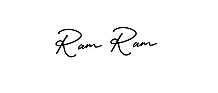 Similarly AmerikaSignatureDemo-Regular is the best handwritten signature design. Signature creator online .You can use it as an online autograph creator for name Ram Ram. Ram Ram signature style 3 images and pictures png
