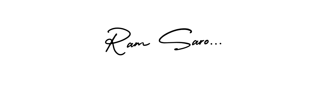 Also we have Ram Saro... name is the best signature style. Create professional handwritten signature collection using AmerikaSignatureDemo-Regular autograph style. Ram Saro... signature style 3 images and pictures png