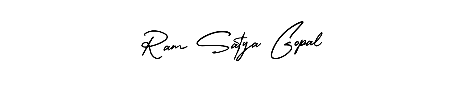 Best and Professional Signature Style for Ram Satya Gopal. AmerikaSignatureDemo-Regular Best Signature Style Collection. Ram Satya Gopal signature style 3 images and pictures png