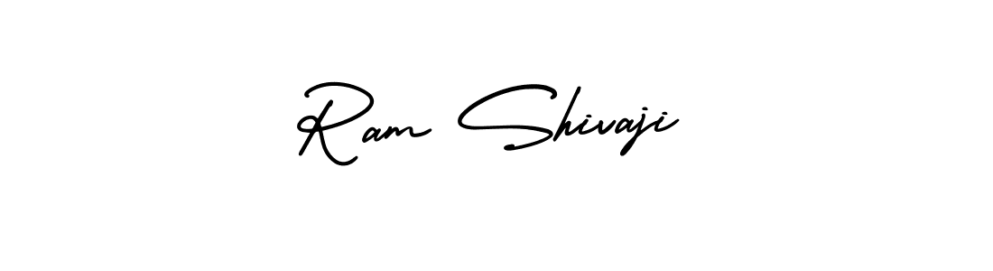 Design your own signature with our free online signature maker. With this signature software, you can create a handwritten (AmerikaSignatureDemo-Regular) signature for name Ram Shivaji. Ram Shivaji signature style 3 images and pictures png