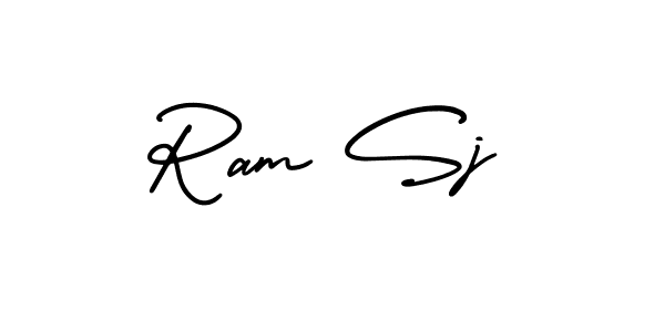 Make a beautiful signature design for name Ram Sj. Use this online signature maker to create a handwritten signature for free. Ram Sj signature style 3 images and pictures png