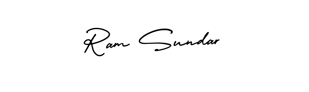 Design your own signature with our free online signature maker. With this signature software, you can create a handwritten (AmerikaSignatureDemo-Regular) signature for name Ram Sundar. Ram Sundar signature style 3 images and pictures png