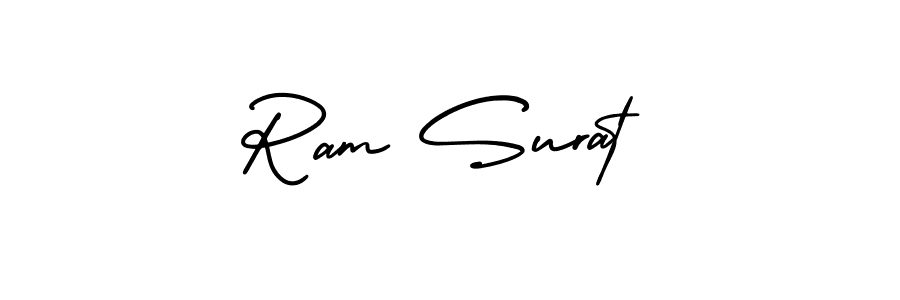 Make a beautiful signature design for name Ram Surat. With this signature (AmerikaSignatureDemo-Regular) style, you can create a handwritten signature for free. Ram Surat signature style 3 images and pictures png