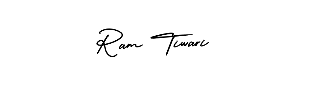 Use a signature maker to create a handwritten signature online. With this signature software, you can design (AmerikaSignatureDemo-Regular) your own signature for name Ram Tiwari. Ram Tiwari signature style 3 images and pictures png