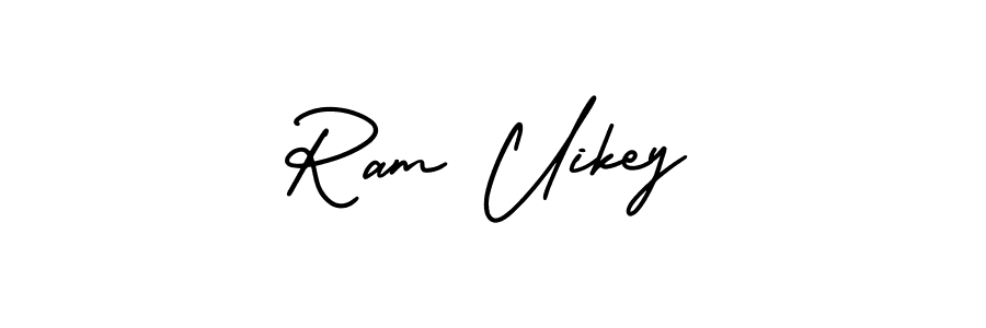Make a beautiful signature design for name Ram Uikey. Use this online signature maker to create a handwritten signature for free. Ram Uikey signature style 3 images and pictures png