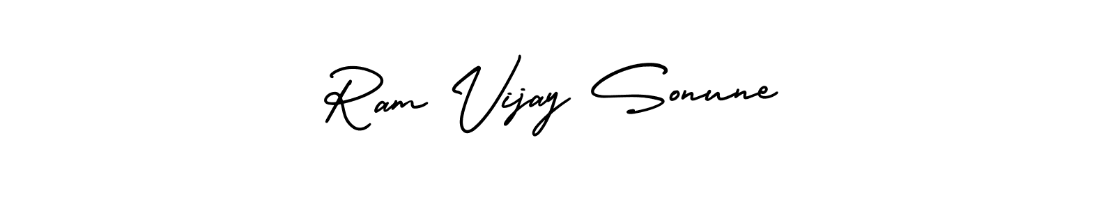 Also we have Ram Vijay Sonune name is the best signature style. Create professional handwritten signature collection using AmerikaSignatureDemo-Regular autograph style. Ram Vijay Sonune signature style 3 images and pictures png