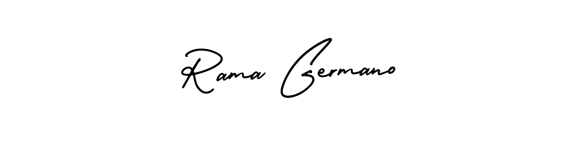 Make a beautiful signature design for name Rama Germano. Use this online signature maker to create a handwritten signature for free. Rama Germano signature style 3 images and pictures png