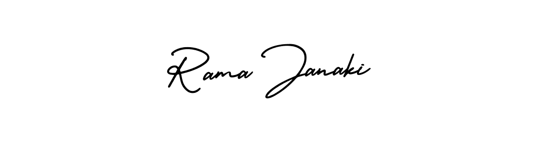 Also we have Rama Janaki name is the best signature style. Create professional handwritten signature collection using AmerikaSignatureDemo-Regular autograph style. Rama Janaki signature style 3 images and pictures png