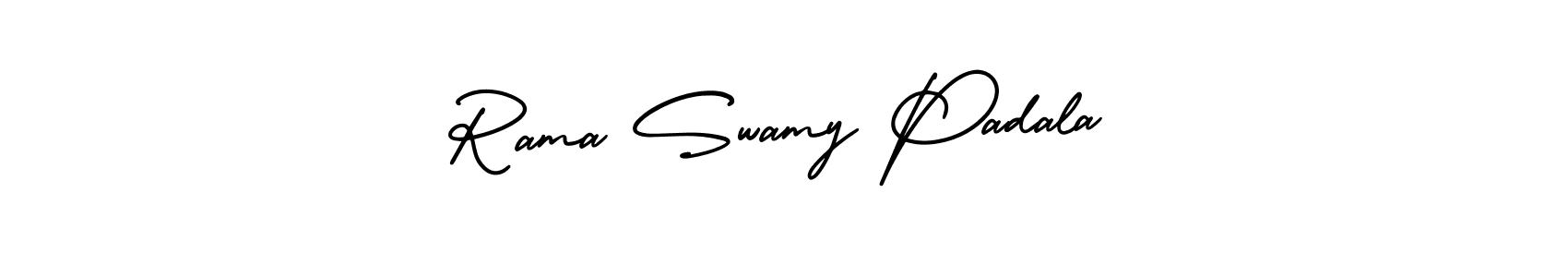 Make a beautiful signature design for name Rama Swamy Padala. Use this online signature maker to create a handwritten signature for free. Rama Swamy Padala signature style 3 images and pictures png