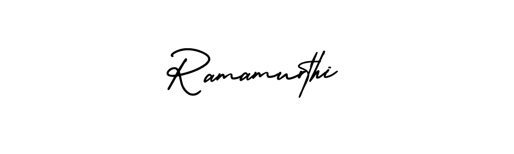 Make a beautiful signature design for name Ramamurthi. With this signature (AmerikaSignatureDemo-Regular) style, you can create a handwritten signature for free. Ramamurthi signature style 3 images and pictures png