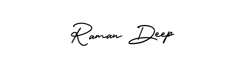 This is the best signature style for the Raman Deep name. Also you like these signature font (AmerikaSignatureDemo-Regular). Mix name signature. Raman Deep signature style 3 images and pictures png