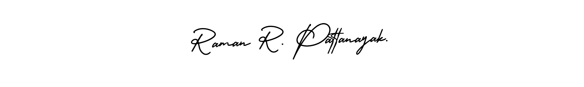 How to make Raman R. Pattanayak. name signature. Use AmerikaSignatureDemo-Regular style for creating short signs online. This is the latest handwritten sign. Raman R. Pattanayak. signature style 3 images and pictures png